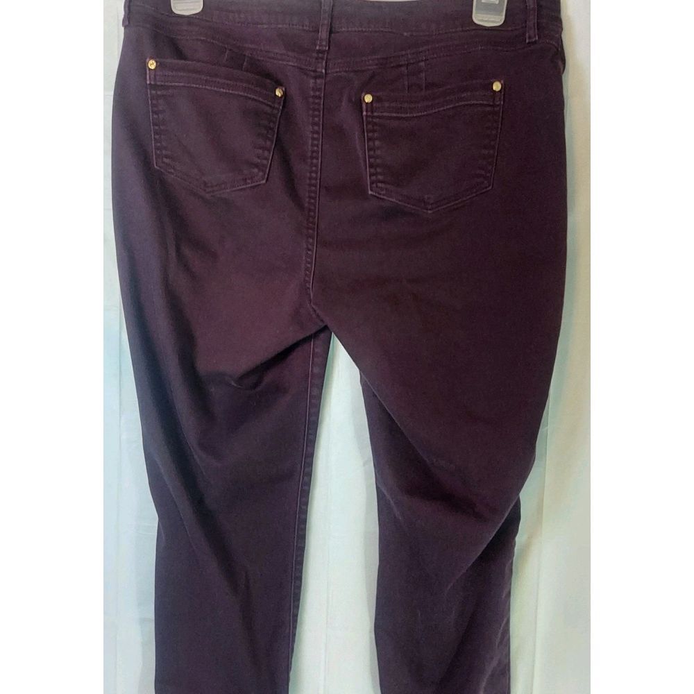 Jennifer Lopez Ladies Super‎ Skinny Jeans 16 Purple - Picture 6 of 7